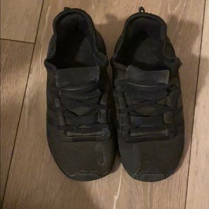 Black adidas toddler shoes